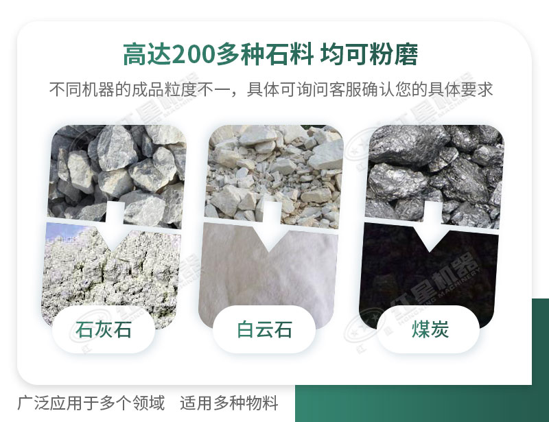 開廠如何選擇磨粉機(jī)型號(hào)？磨粉碎機(jī)有哪些型號(hào)？