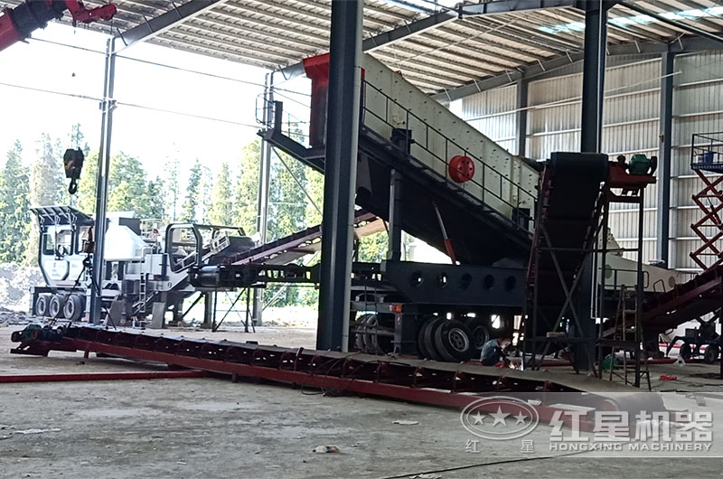 日產(chǎn)千噸石料用多大的破碎機(jī)型號，破碎建筑垃圾用的